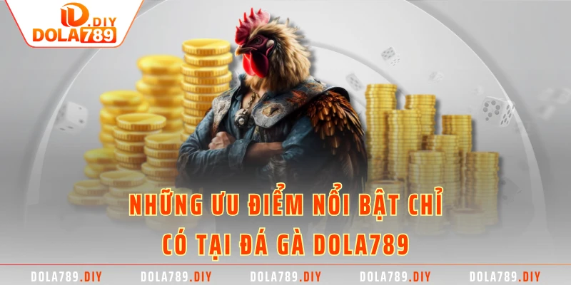 Những ưu điểm nổi bật chỉ có tại đá gà DOLA789